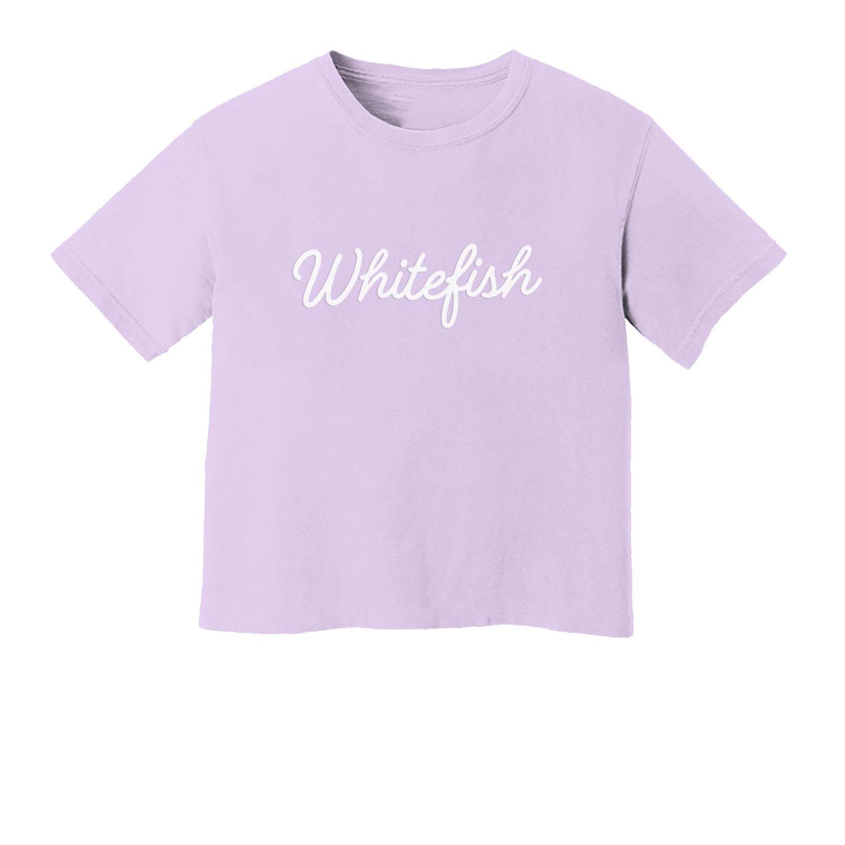 Whitefish Cursive Washed Tee