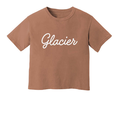 Glacier Cursive Washed Tee