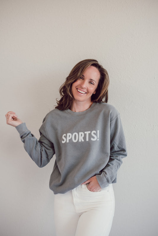 Sports! Washed Sweatshirt