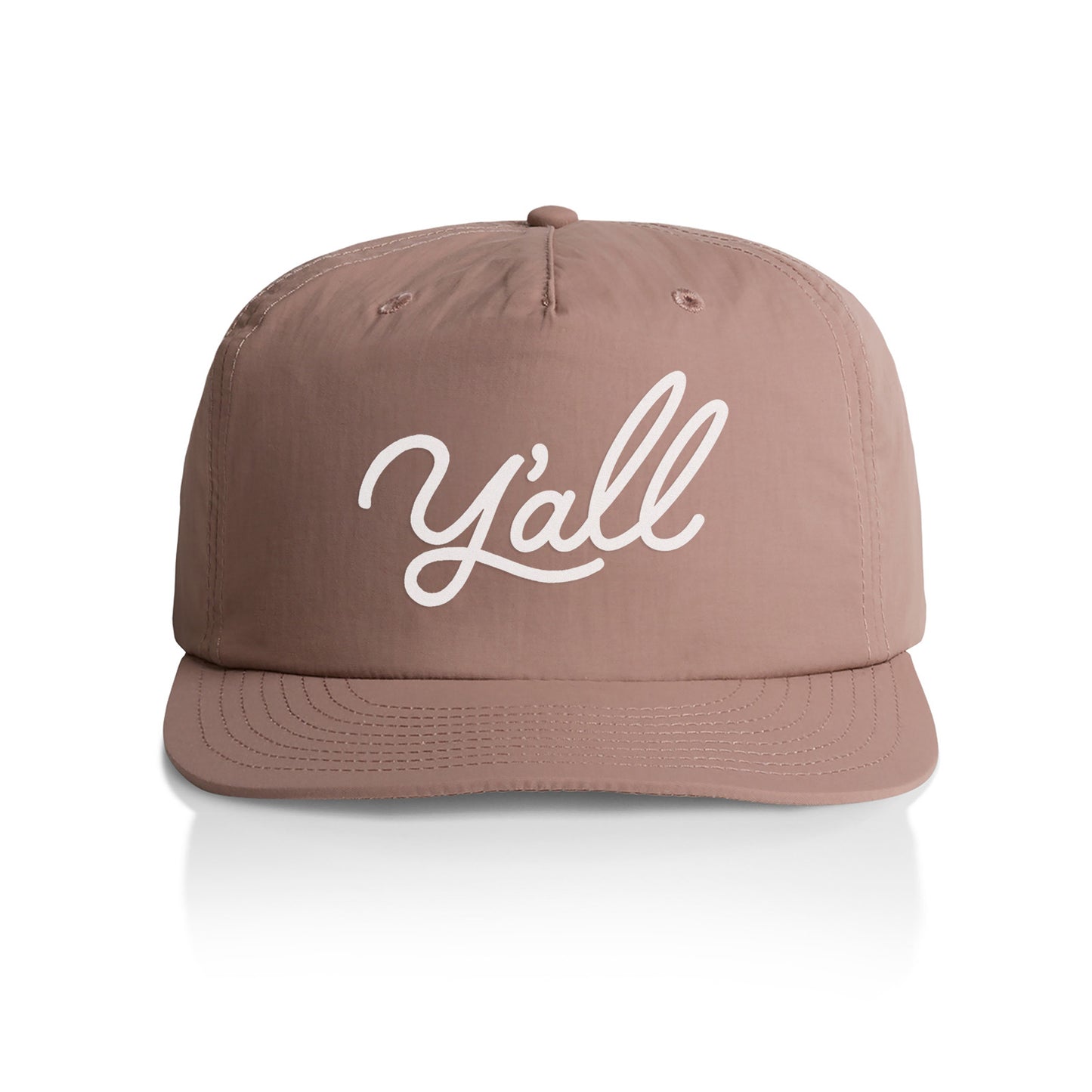 Y'all Cursive Nylon Snapback