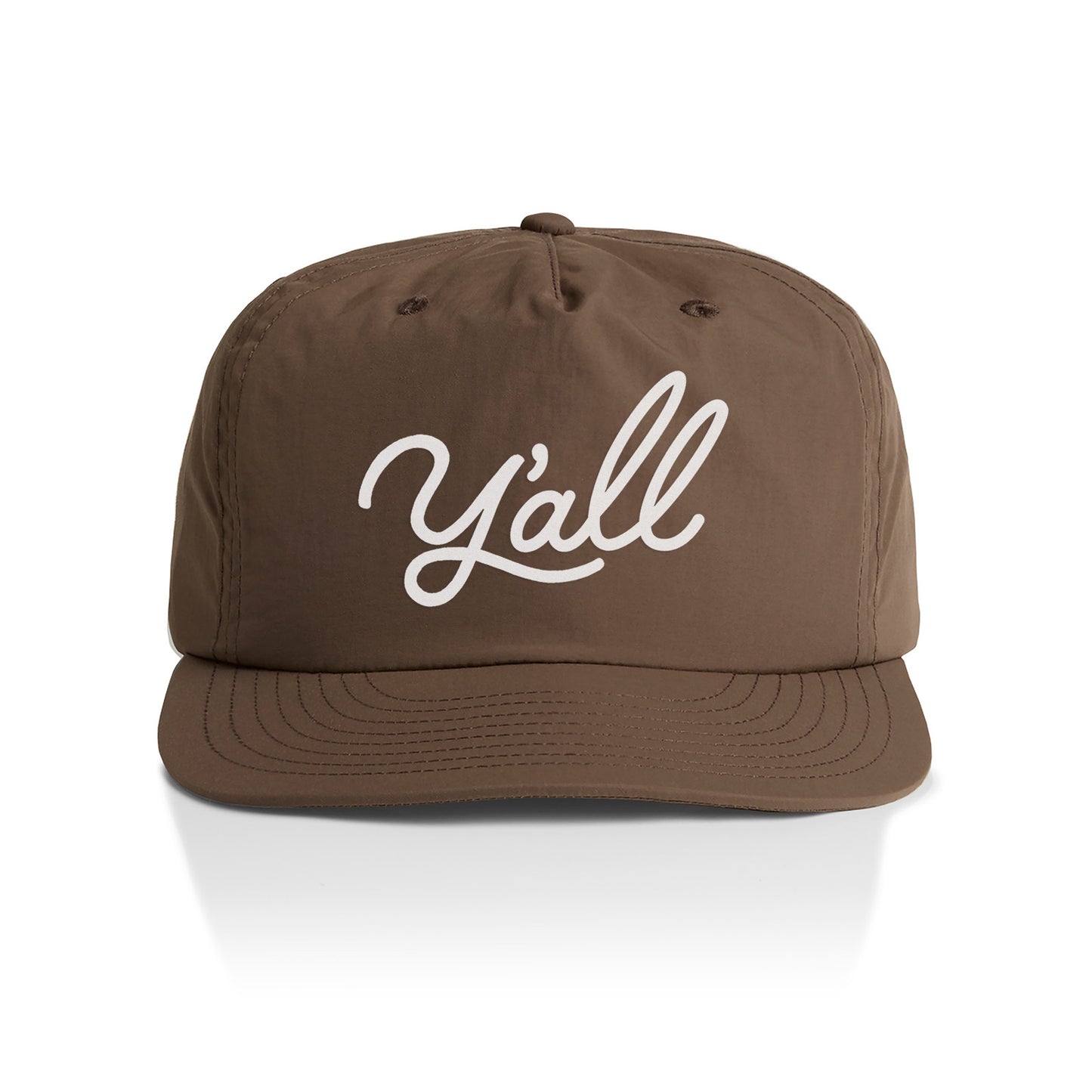 Y'all Cursive Nylon Snapback