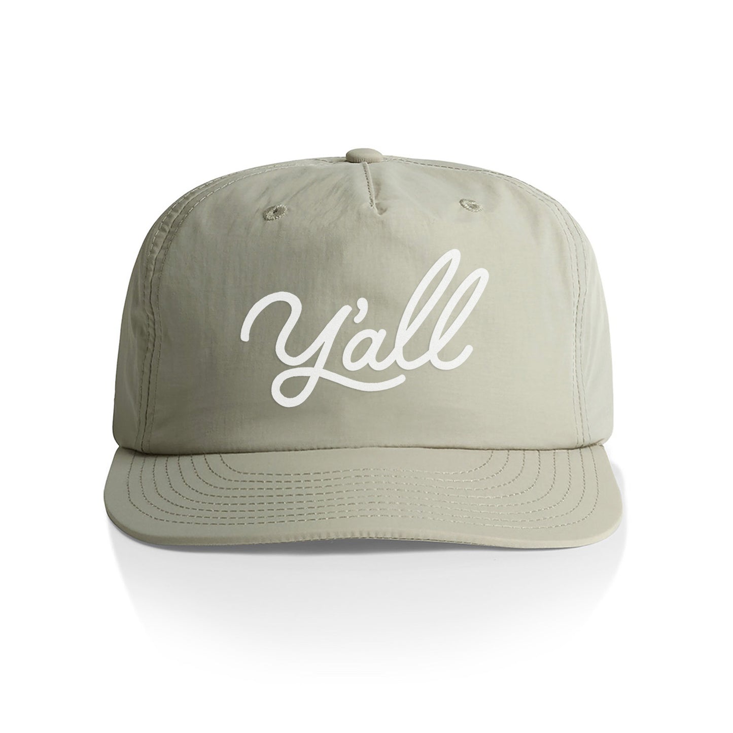 Y'all Cursive Nylon Snapback