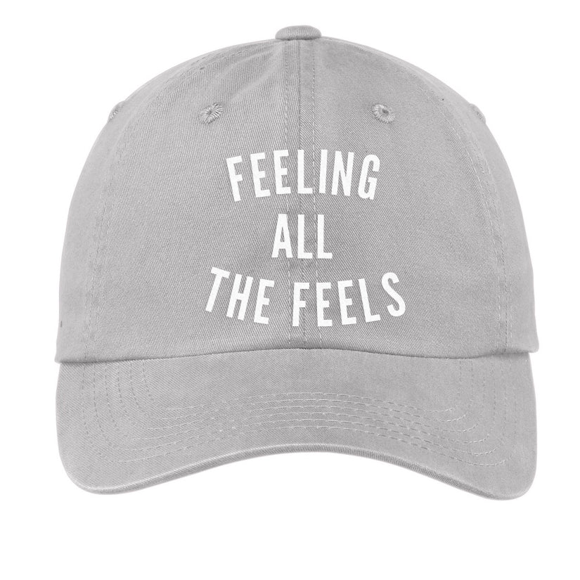Feeling All The Feels Baseball Cap