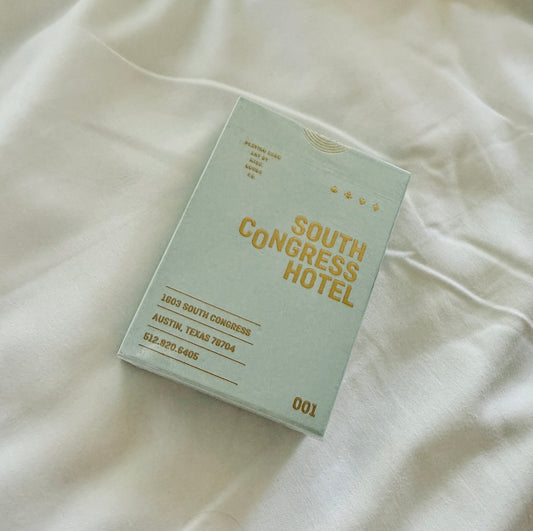 South Congress Hotel Playing Cards