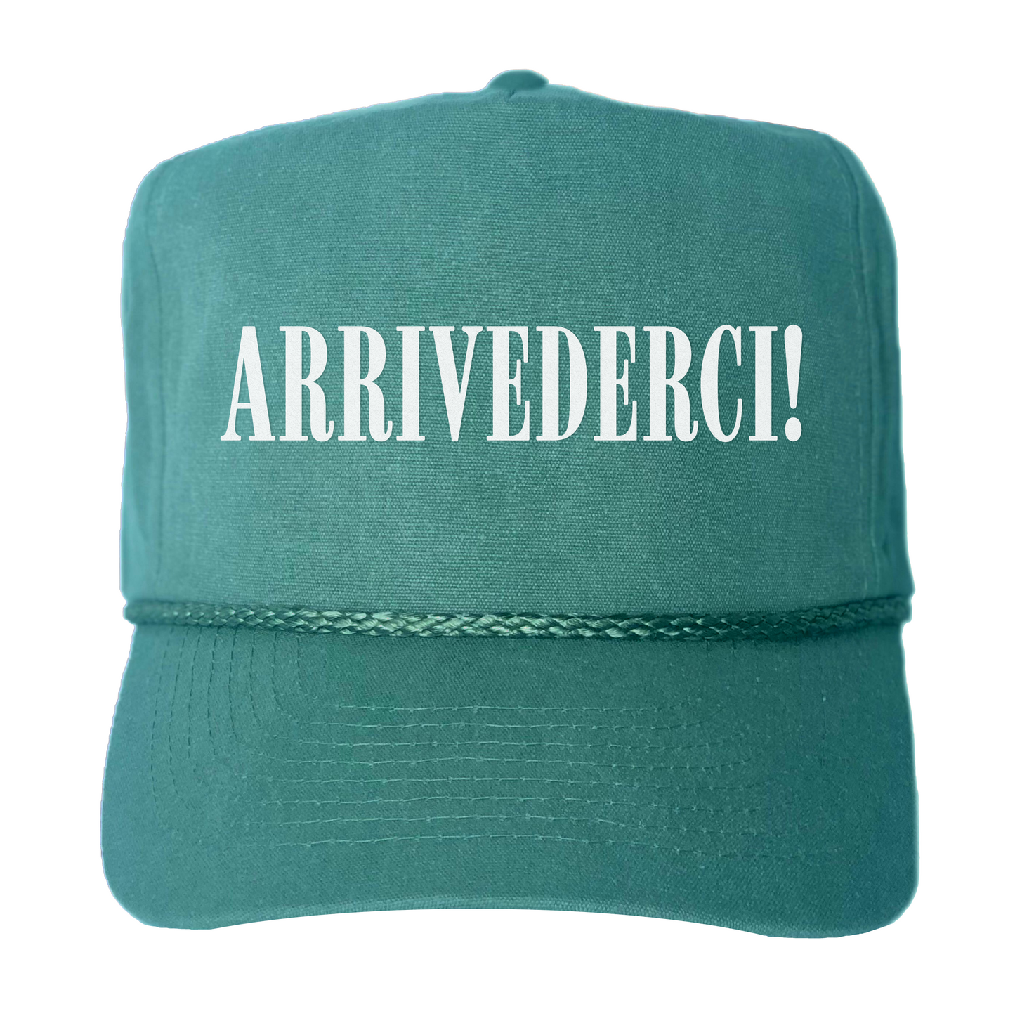 Arrivederci! Western Canvas Trucker