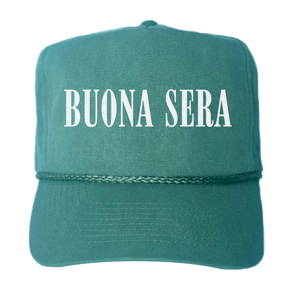 Buona Sera Western Canvas Trucker
