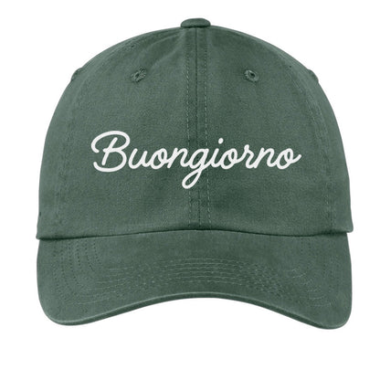 Buongiorno Cursive Baseball Cap