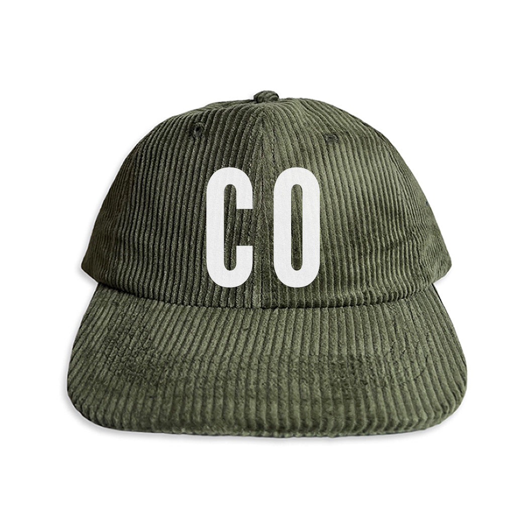 Custom City/State Corduroy Cap