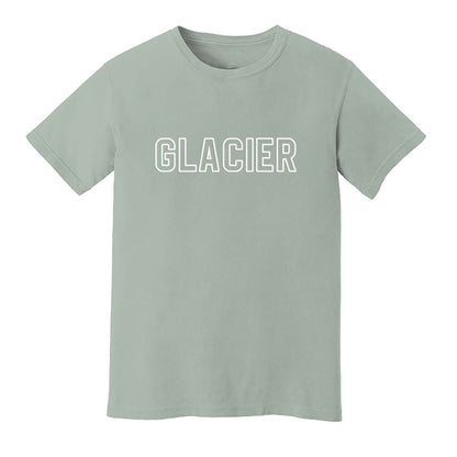 Glacier Outline Washed Tee