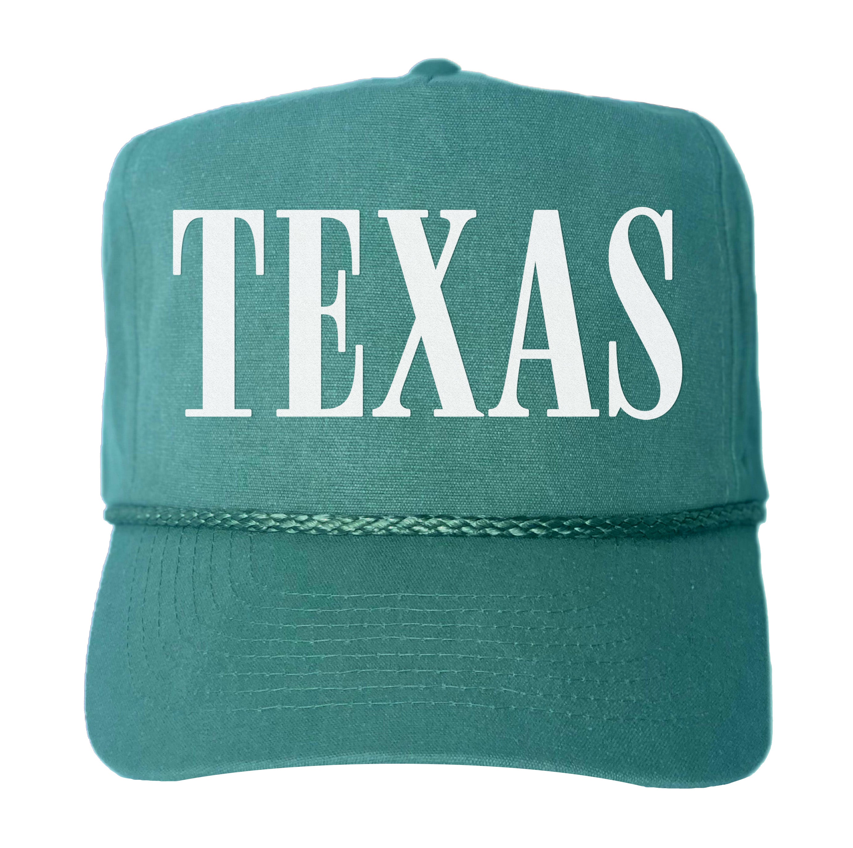 TEXAS Western Canvas Trucker Hat – Frankie Jean