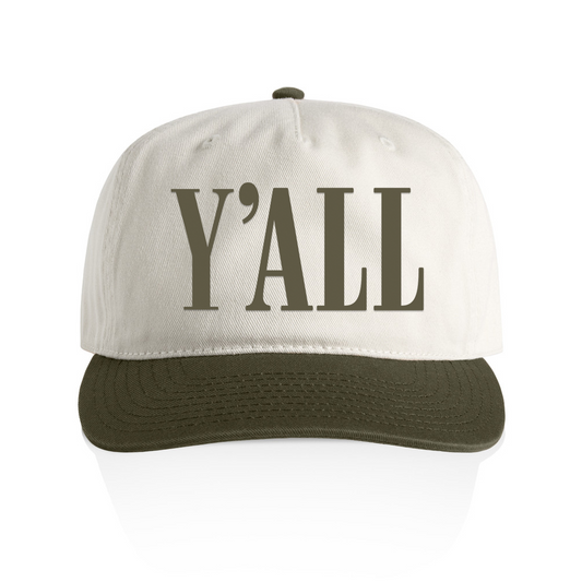 Y'all Western 2 Tone Cap