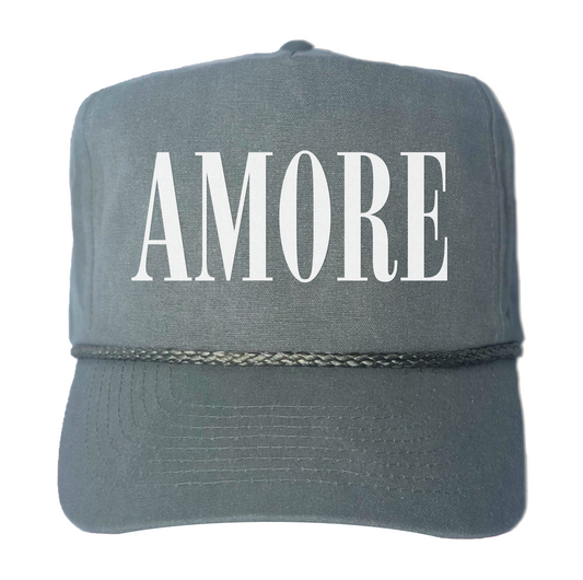Amore Western Canvas Trucker