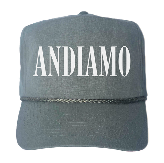 Andiamo Western Canvas Trucker