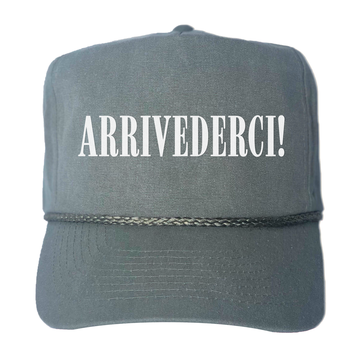 Arrivederci! Western Canvas Trucker