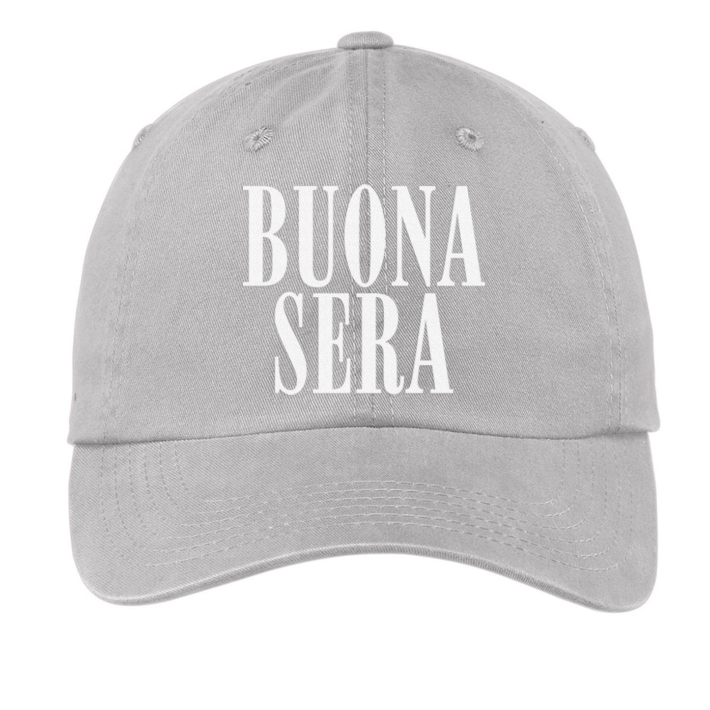 Buona Sera Stacked Western Baseball Cap
