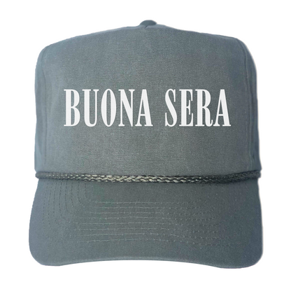 Buona Sera Western Canvas Trucker
