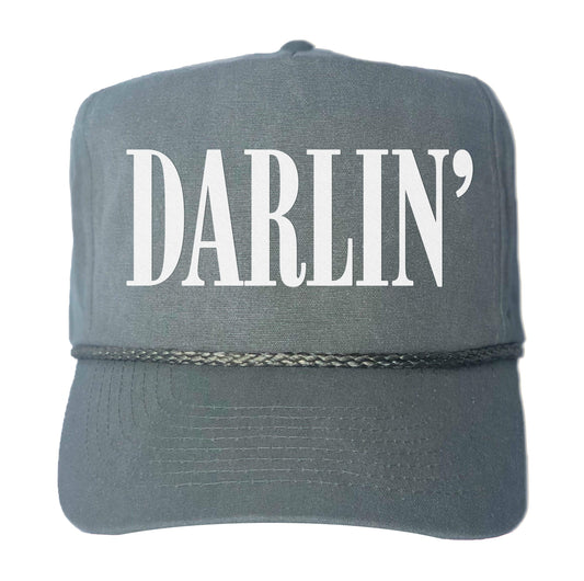 DARLIN' Western Canvas Trucker