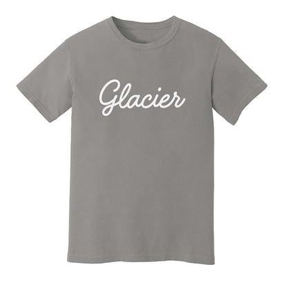 Glacier Cursive Washed Tee