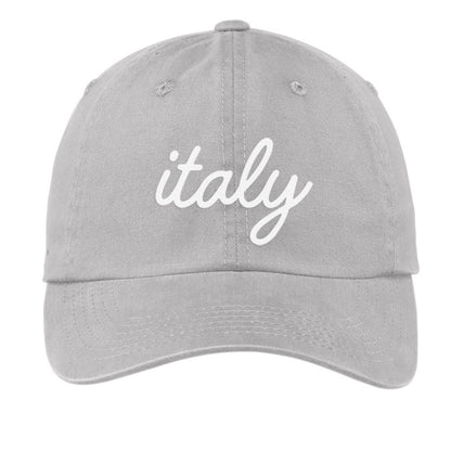 Italy Cursive Baseball Cap