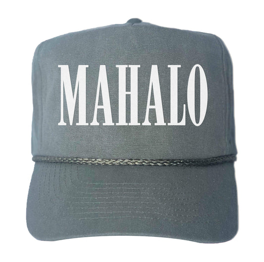 Mahalo Western Canvas Trucker