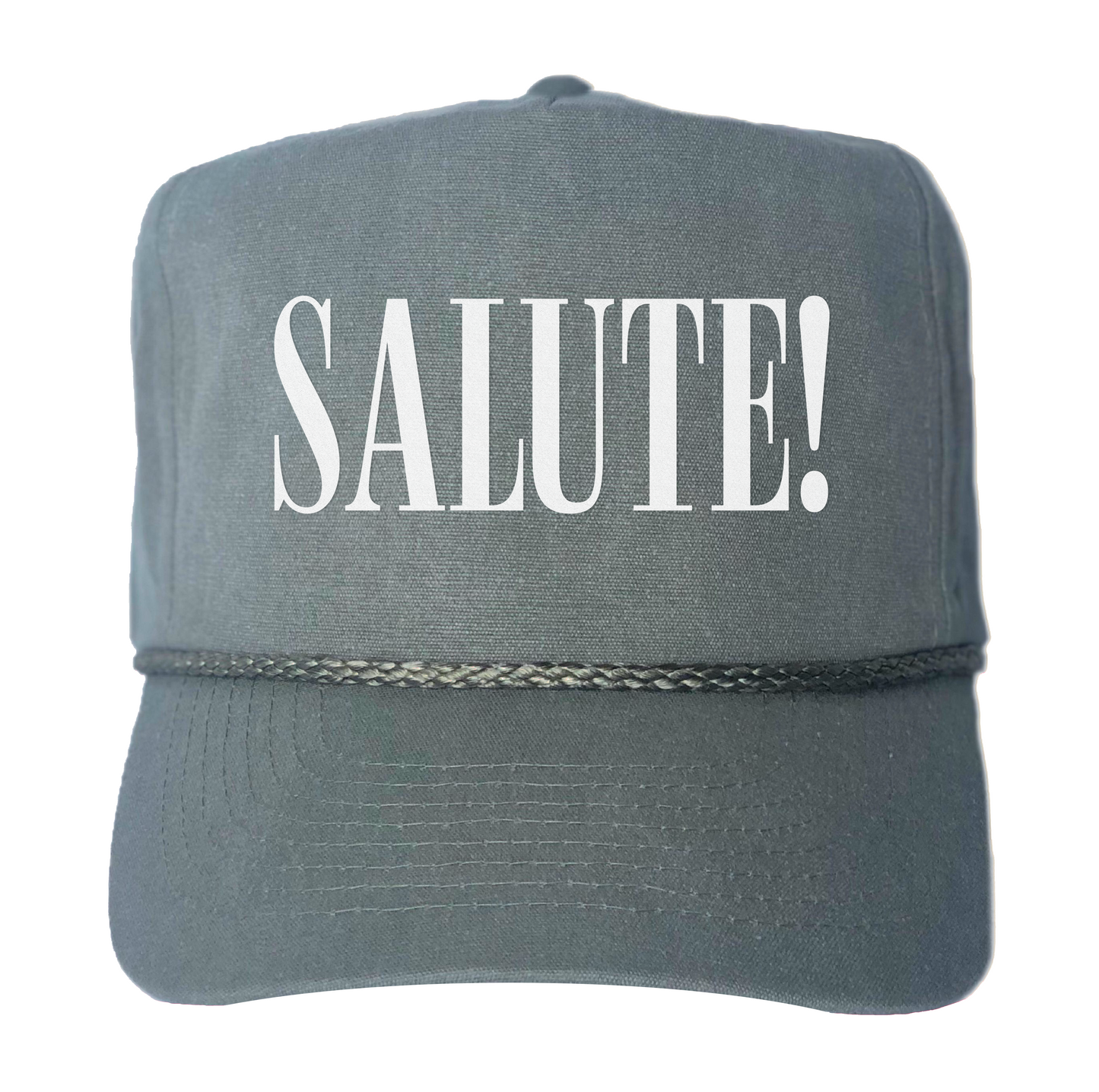 Salute! Western Canvas Trucker