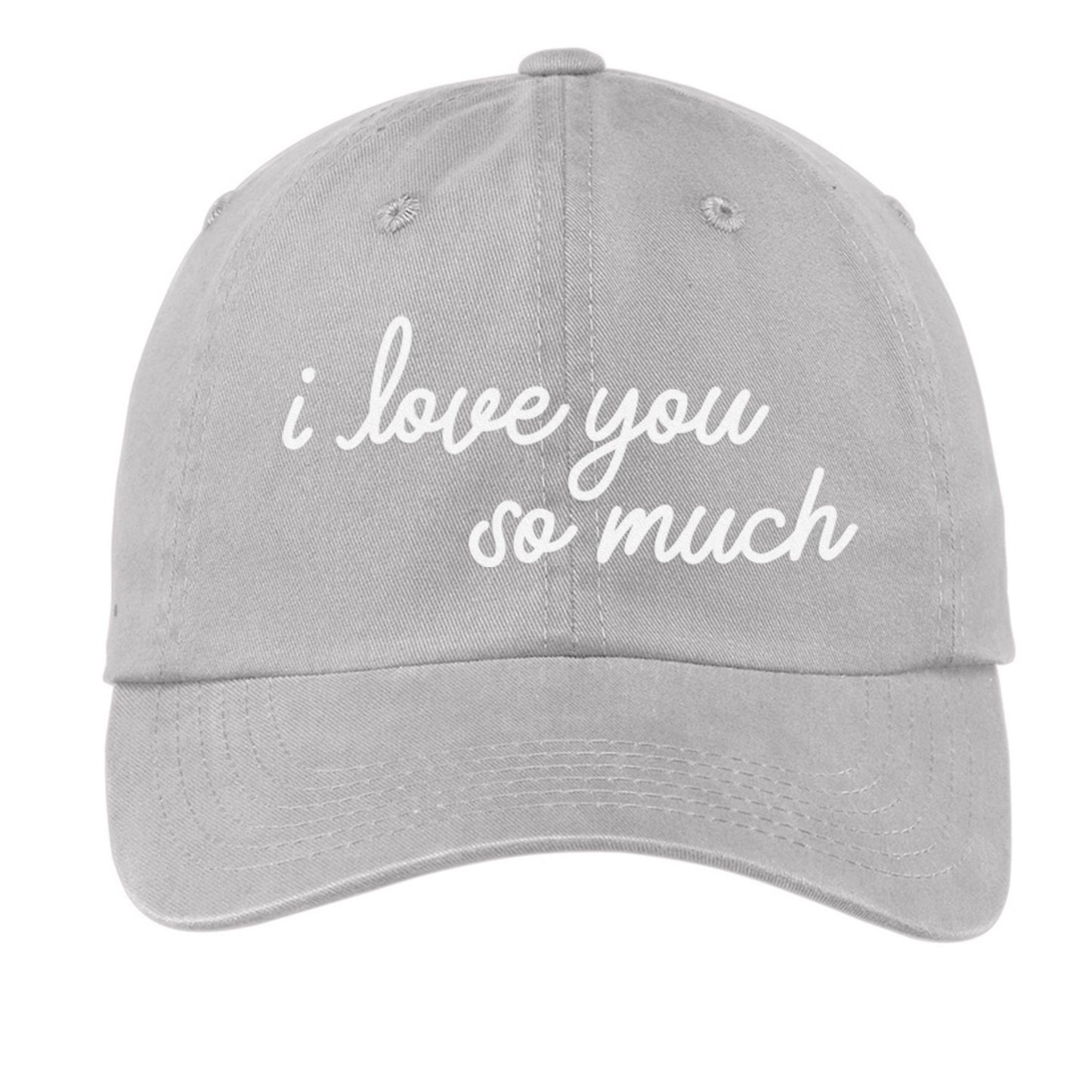 i love you so much Baseball Cap
