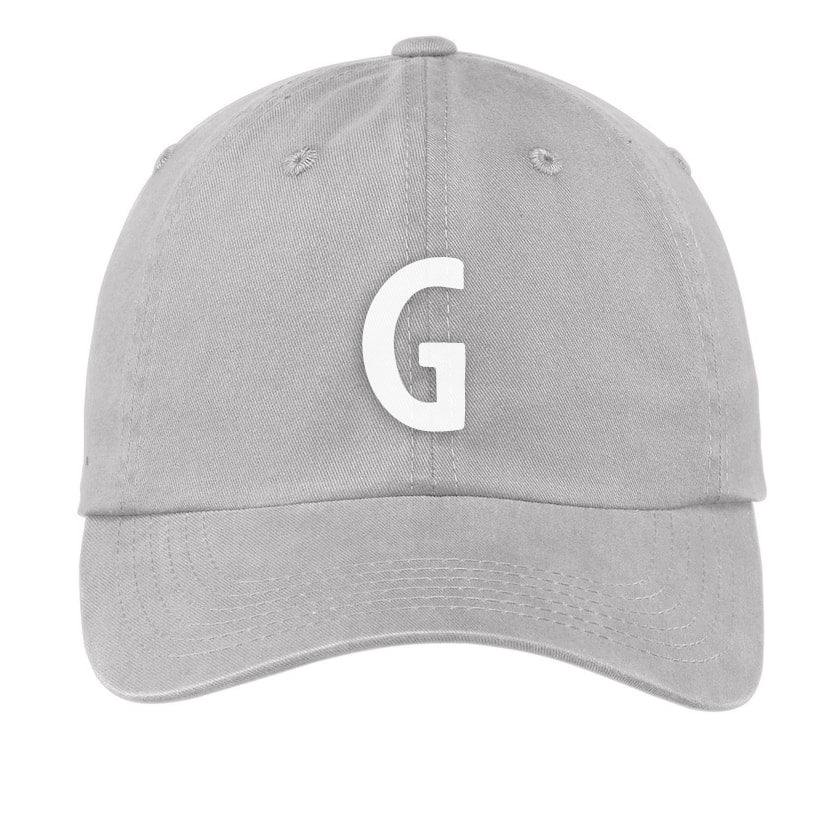 Custom Initial Baseball Cap
