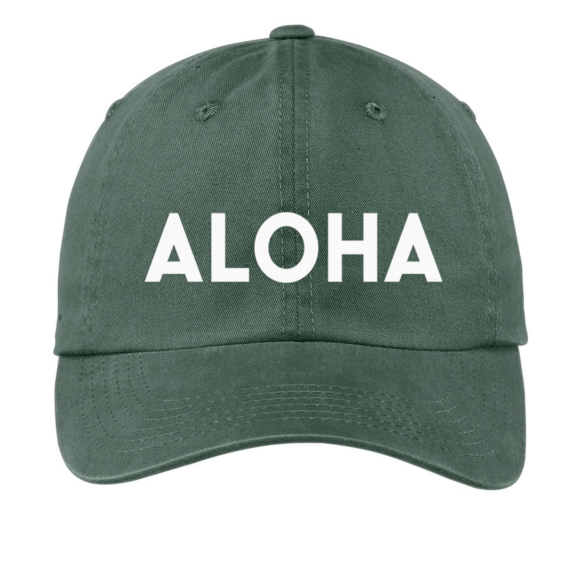帽子 aloha Aloha Baseball Cap (Hawaii) – Frankie Jean