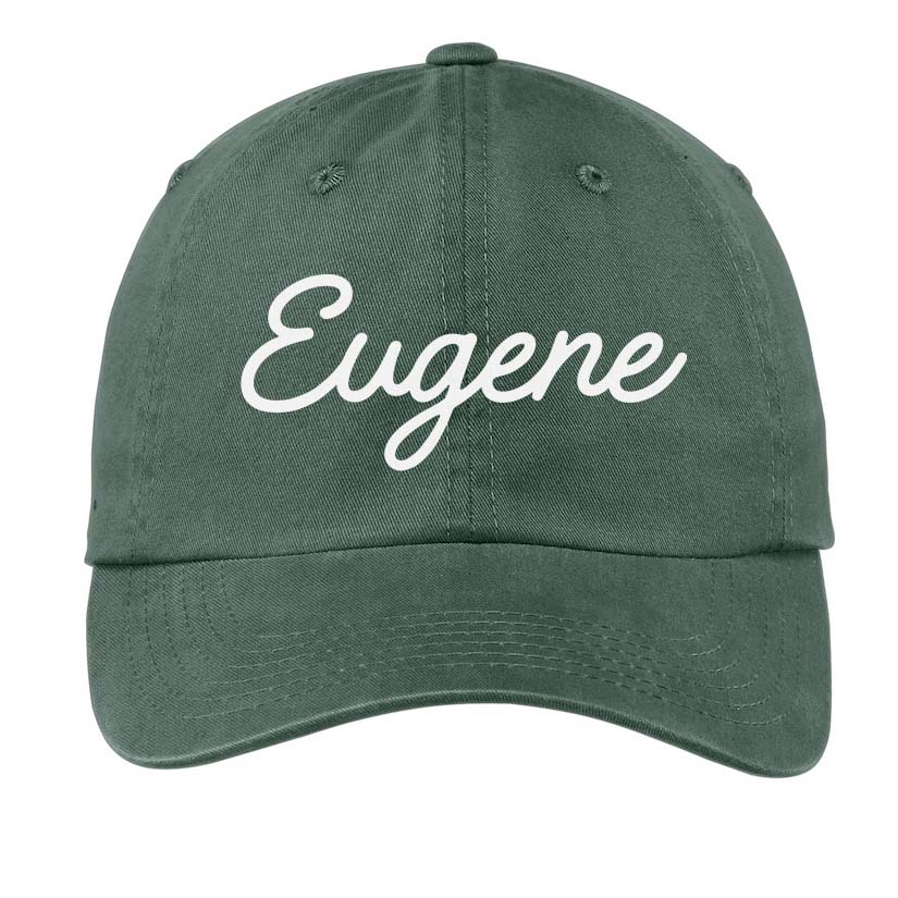 Eugene Cursive Baseball Cap
