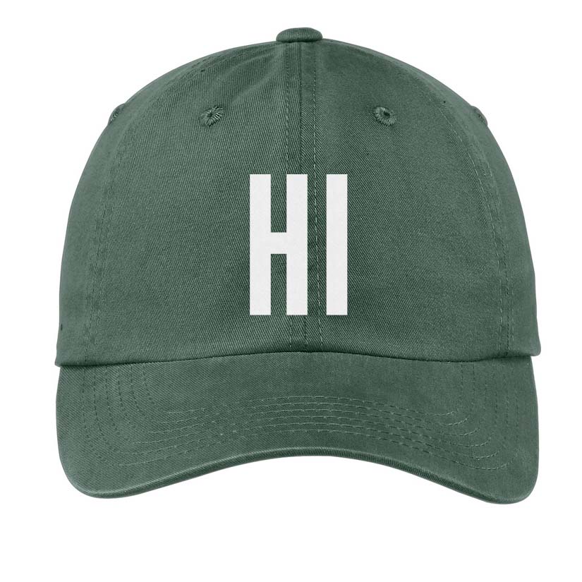 HI State Baseball Cap