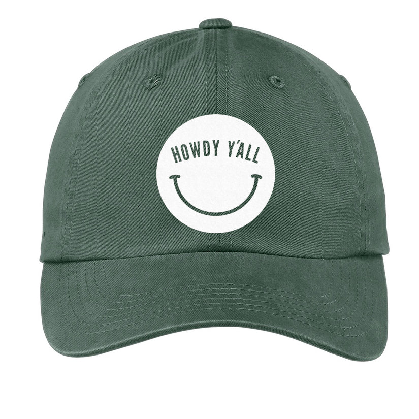Howdy Y'all Smile Baseball Cap