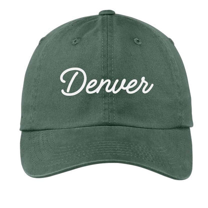 Denver Cursive Baseball Cap