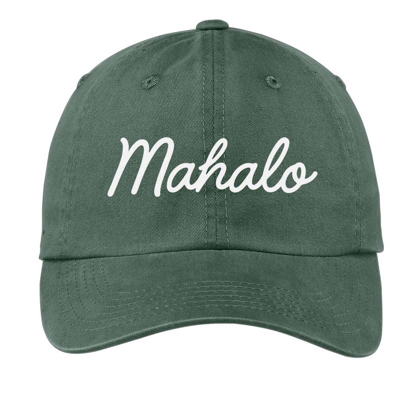 Mahalo (Hawaii) Baseball Cap – Frankie Jean