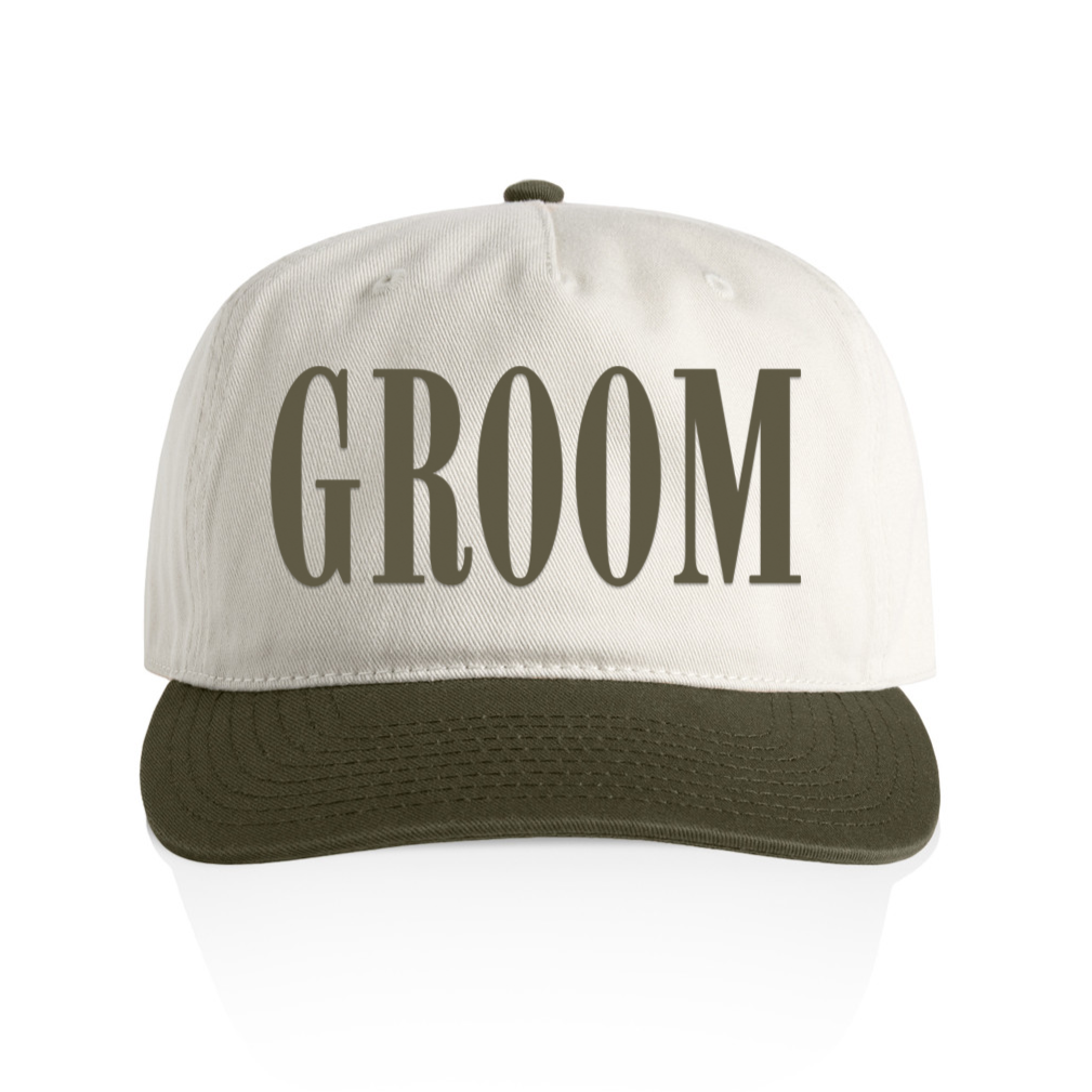 Groom Western 2 Tone Cap
