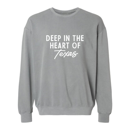 Deep in the Heart of Texas Washed Sweatshirt
