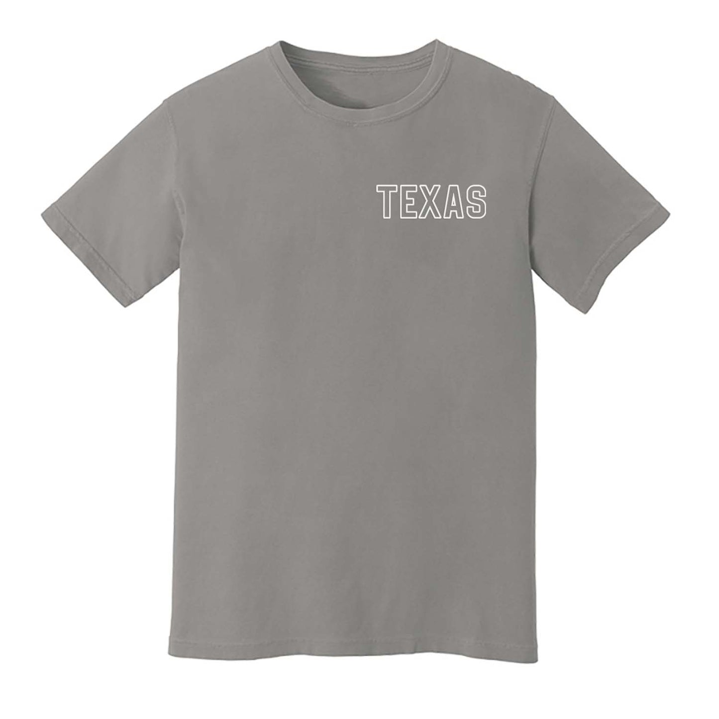Texas Outline Washed Tee