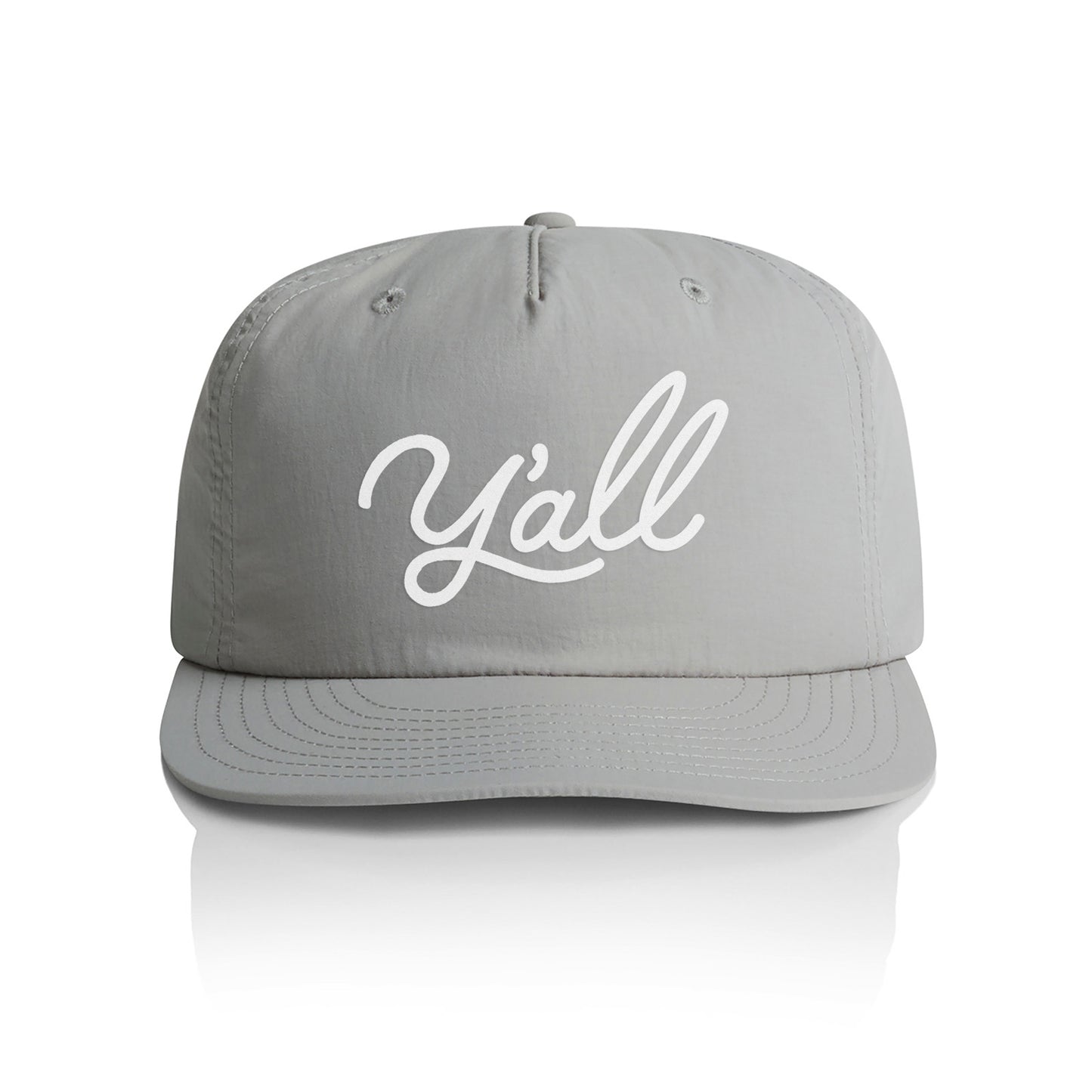 Y'all Cursive Nylon Snapback