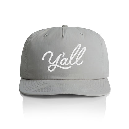 Y'all Cursive Nylon Snapback