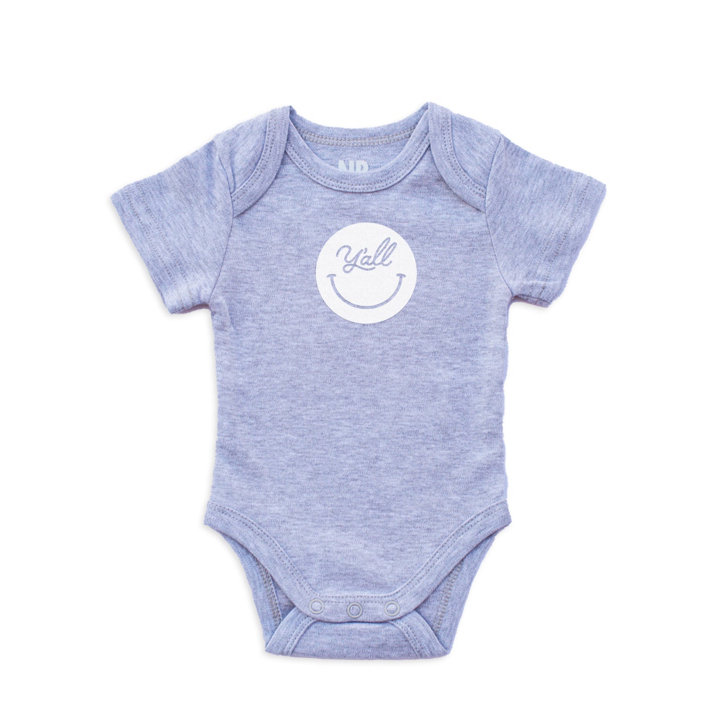 Y'all Cursive Smile Onesie