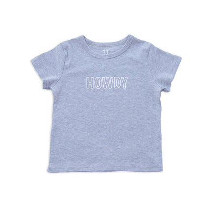 Howdy Outline Kids Tee