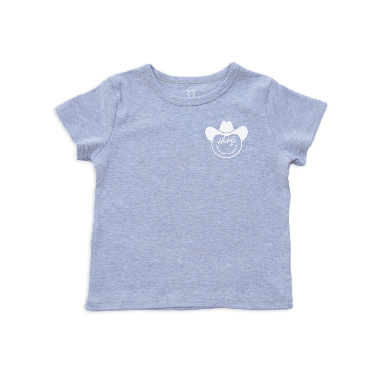 Howdy Cursive Cowboy Kids Tee