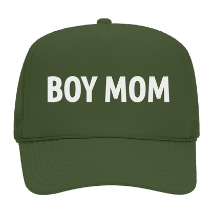 Boy Mom Foam Snapback