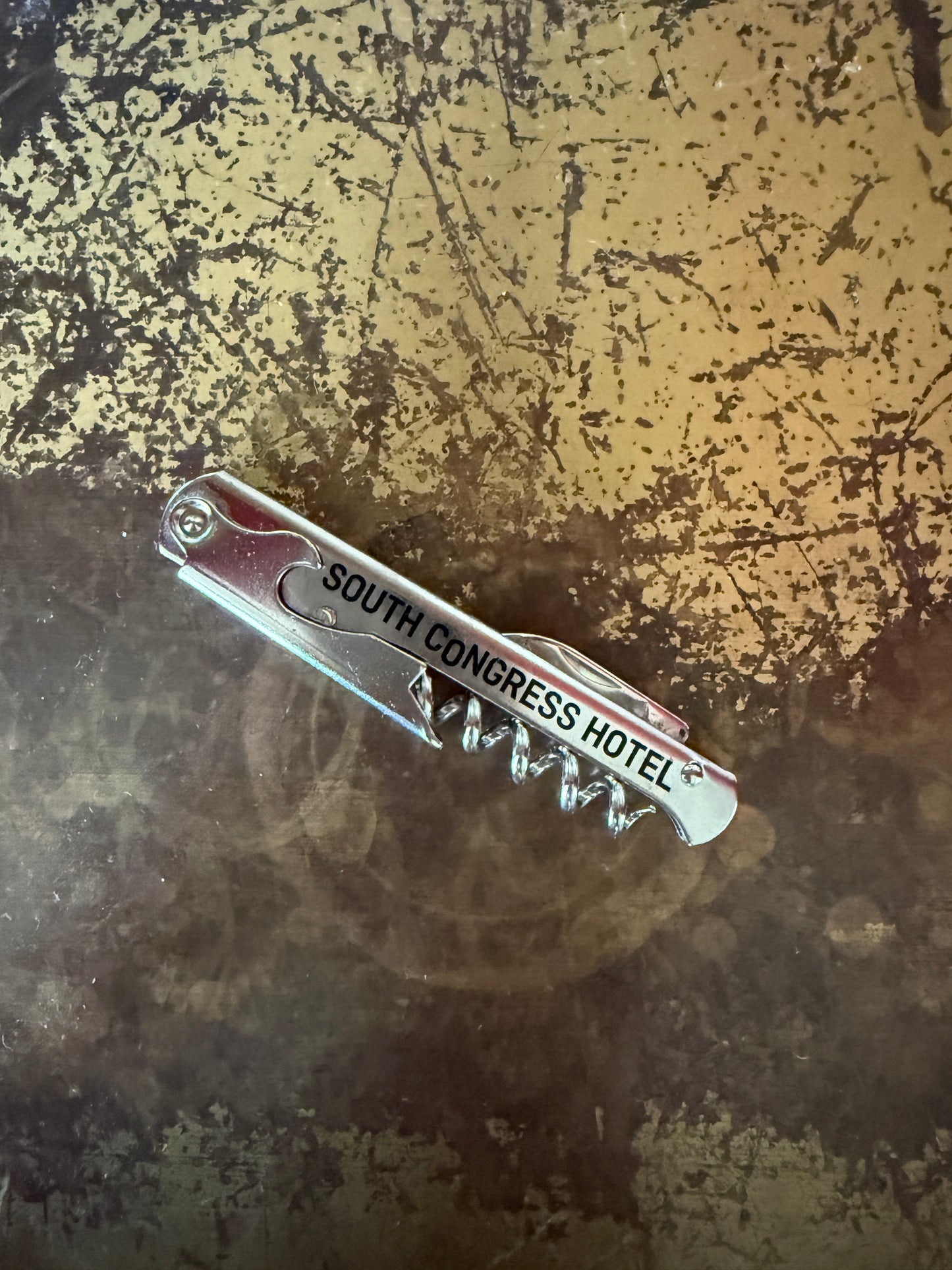 South Congress Hotel Branded Sommelier Corkscrew/Wine Key