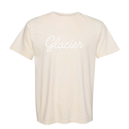 Glacier Cursive Washed Tee