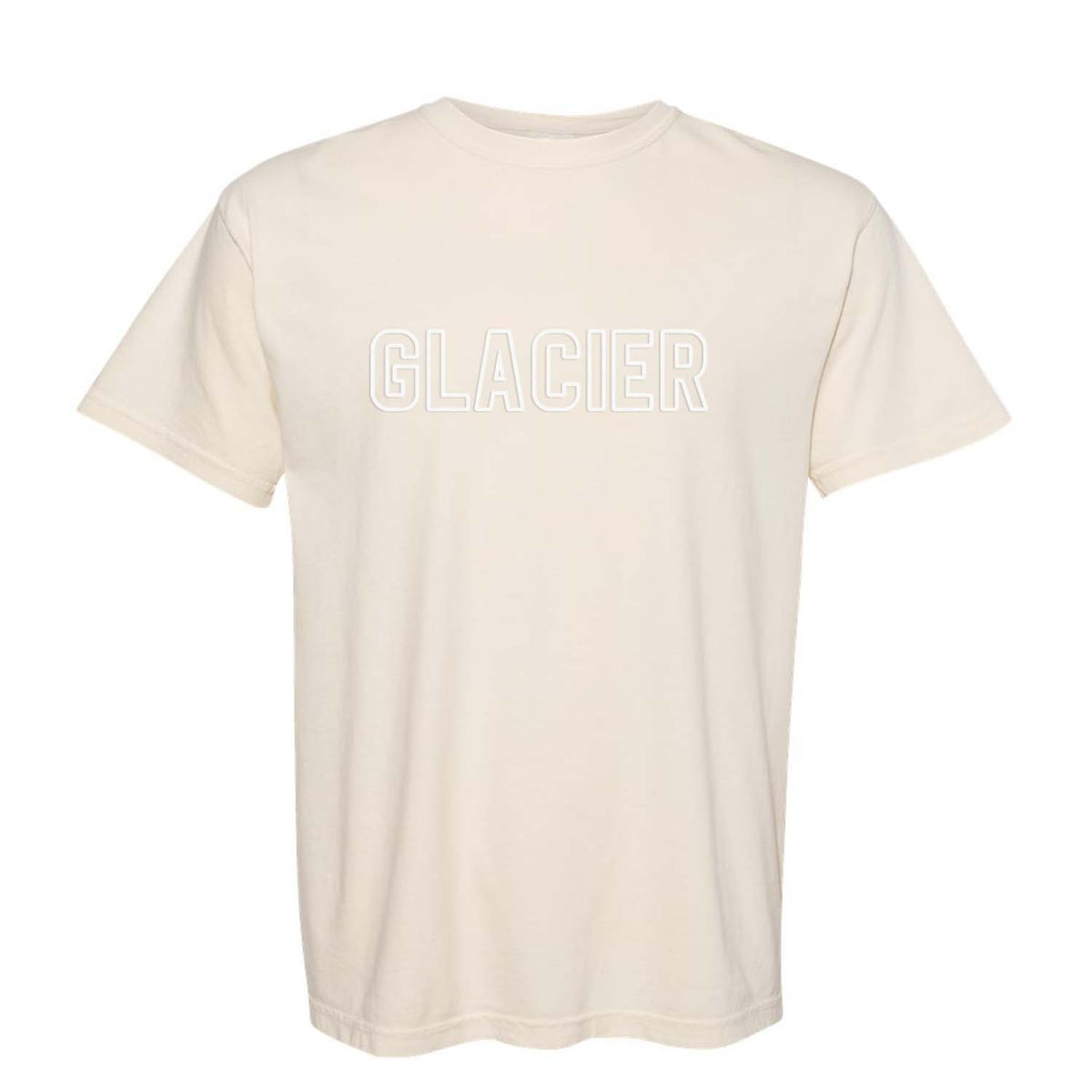 Glacier Outline Washed Tee