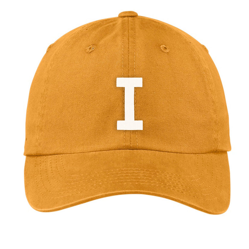 Custom Initial Baseball Cap