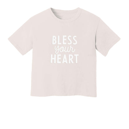 Bless Your Heart Washed Tee - Large Design