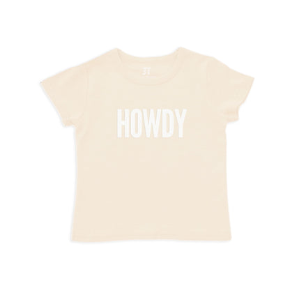 Howdy Bold Kids Tee