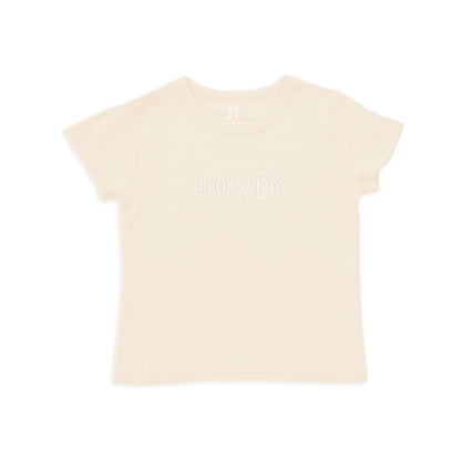 Howdy Outline Kids Tee