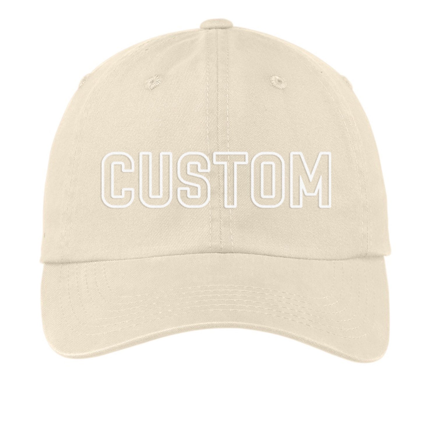 Custom Baseball Cap - Outline